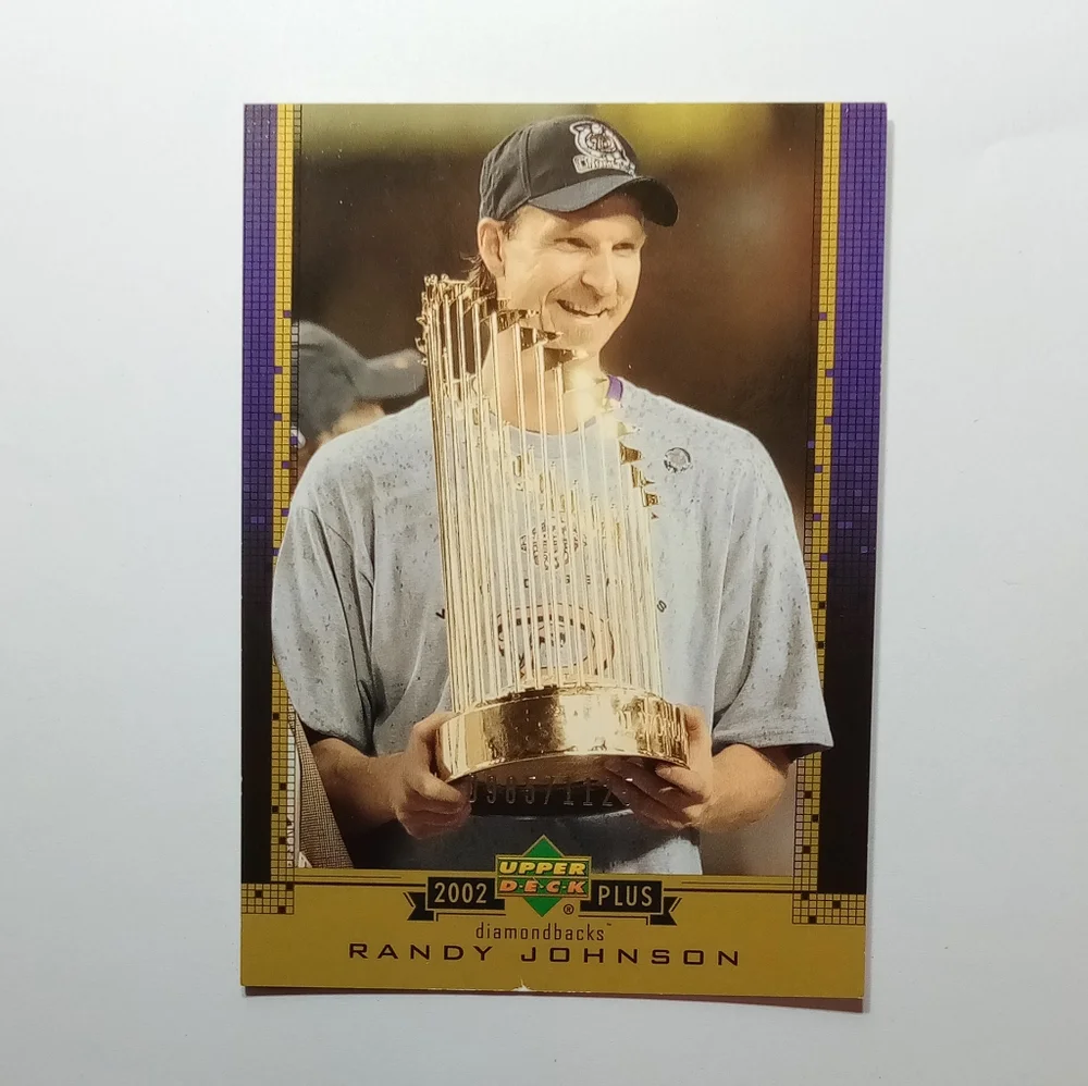 2002 Upper deck Randy Johnson - Picture 4 of 6